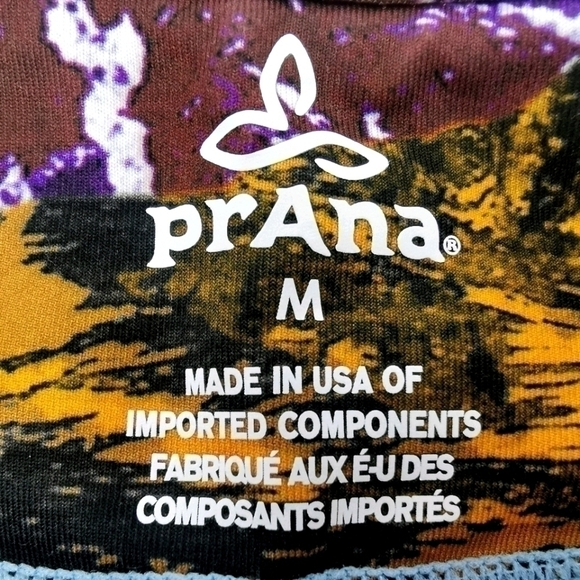 PrAna Women's M Boho Cropped Athletic Yoga Pants - Picture 6 of 8